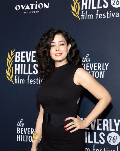 Aurora Cassio at Beverly Hills Film Festival appearance