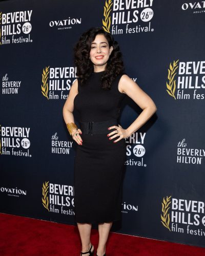 Aurora Cassio at Beverly Hills Film Festival look