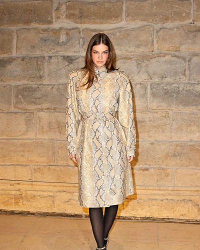 Barbara Palvin At Elie Saab Fashion Show 2023 shot 4