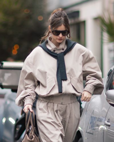 Barbara Palvin Stylishly Stepping Out In Paris 2023