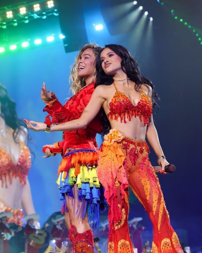 Becky G And Karol G Perform At Coachella 2026 3
