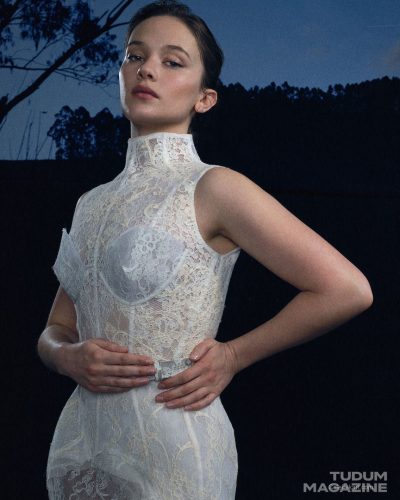 Cailee Spaeny In Lace Dress At Netflix Tudum 2026 main photo