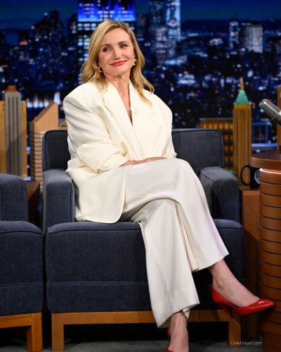 Cameron Diaz At Tonight Show 2023 image 3