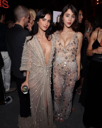 Caylee Cowan gentle waves hairstyle paired with subtle jewelry