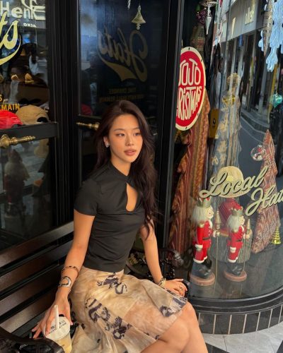 Cece Zhen in black top