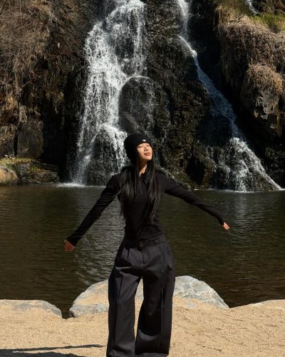 Cece Zhen in black top