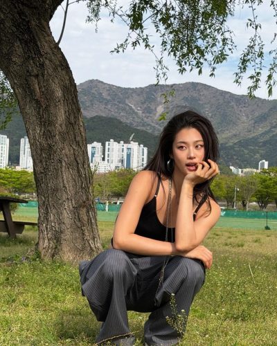 Cece Zhen in black top