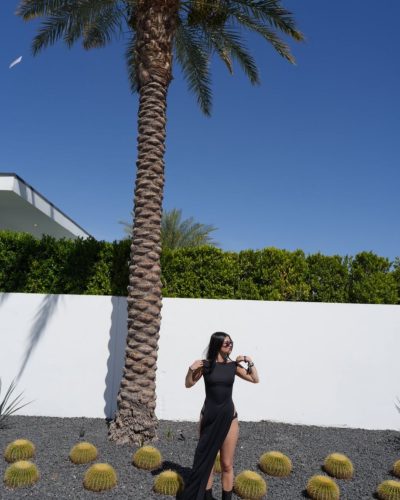 Charli D’Amelio at its mix of look