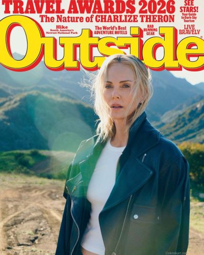 Charlize Theron In Stylish Leather For Outside Magazine 2026