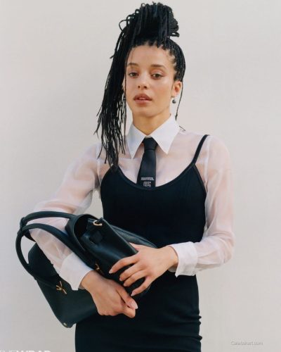 Chase Infiniti wearing eye-catching jewelry that sparkles beautifully.