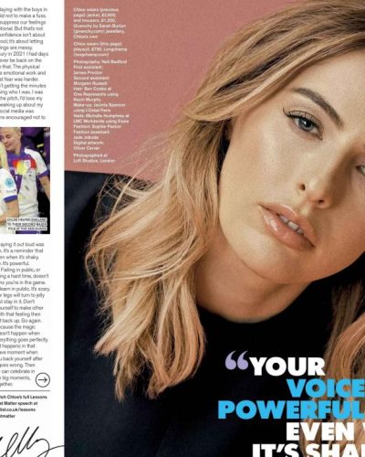 Chloe Kelly stuns in black blazer at appearance 2026