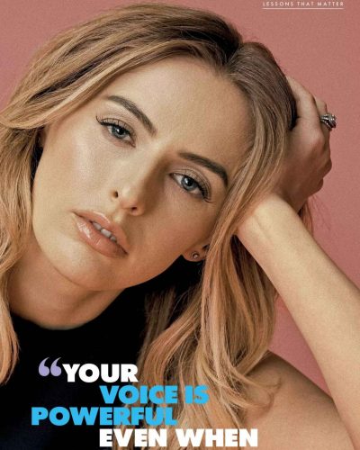 Chloe Kelly turns heads in black blazer