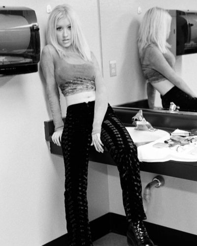 Christina Aguilera At Photoshoot 2001: Bold Style Statement 6