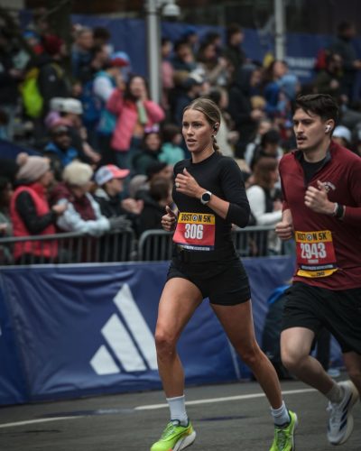 Claire Holt Boston 5k 2023 picture 2