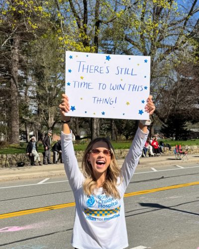 Claire Holt Boston 5k 2023 image 3