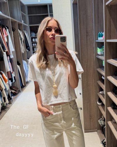 Claire Holt in white top Instagram photos April 2026