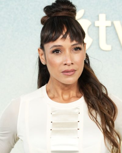 Dania Ramirez stuns in white dress at premiere 2023