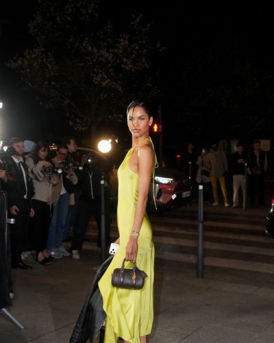 Diane Sodre fashion look in yellow gown