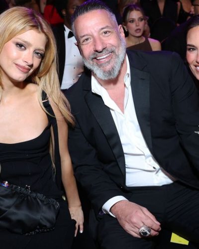 Dixie D’Amelio in simple black gown with modern design