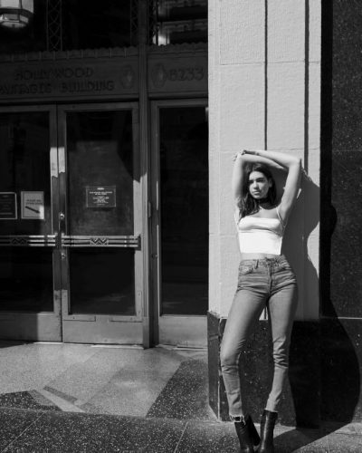 Dua Lipa spotted in magazine look during appearance