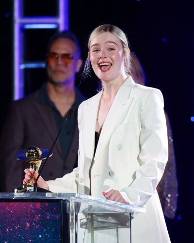 Elle Fanning At 53rd Saturn Awards 2023