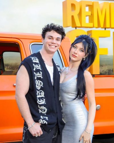 Elliana Walmsley wearing shimmering silver dress and radiant smile