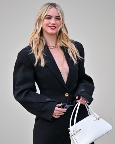 Emma Brooks At Givenchy Fashion Show Paris 2023