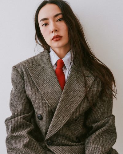 Francesca Corney's Bold Black Look For 2025