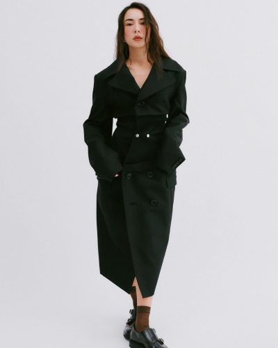 Francesca Corney's turns heads in stylish look