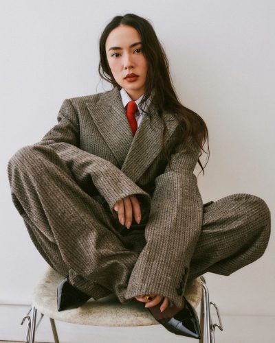 Francesca Corney's showcases stylish look