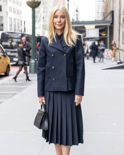 Gwyneth Paltrow showcases blazer