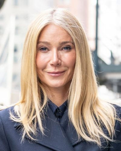 Gwyneth Paltrow wearing blazer at appearance 2023