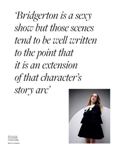 Hannah Dodd with natural makeup and a chic black dress.