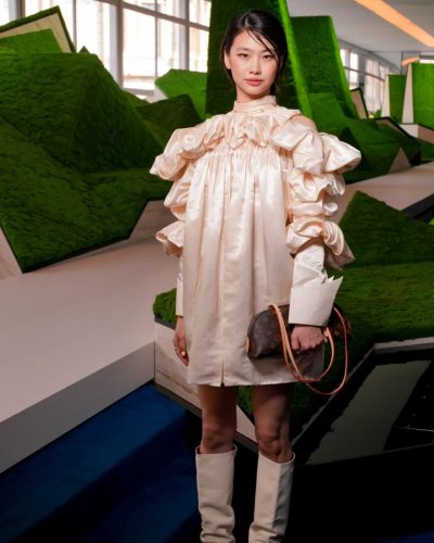 Hoyeon Jung At Louis Vuitton Show 2023: Stylish Reveal