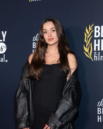 Jennette Timko in outfit at the beverly hills film festival