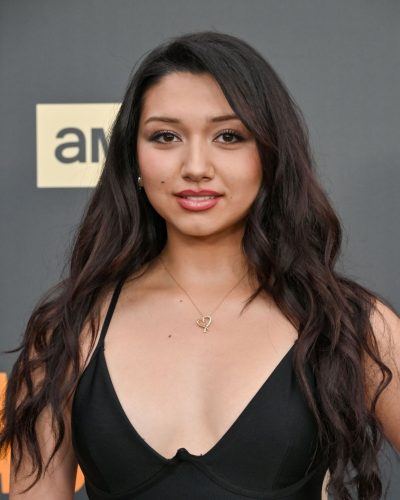 Julia Garcia black dress featuring unique cut and side panels