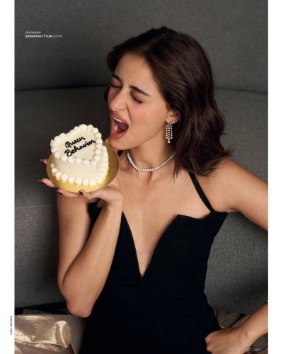 Kareena Kapoor in sleek burgundy dress paired with glam footwear.