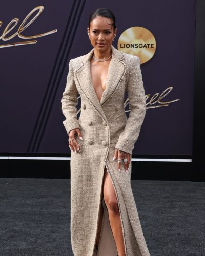 Karrueche Tran at Michael Premiere image 5