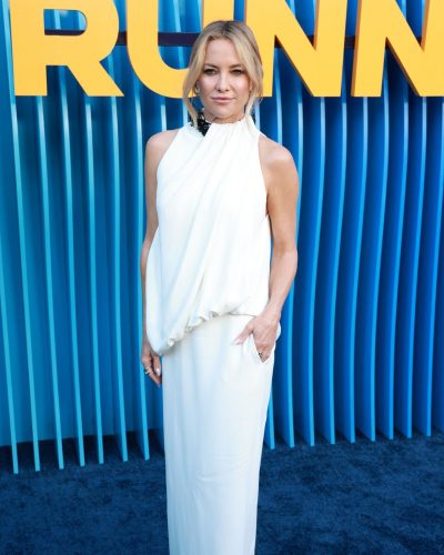 Kate Hudson in white dress at event photo