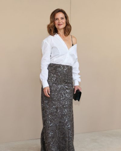 Katie Holmes Dazzles In Ensemble At Brunello Gala Screening 2026