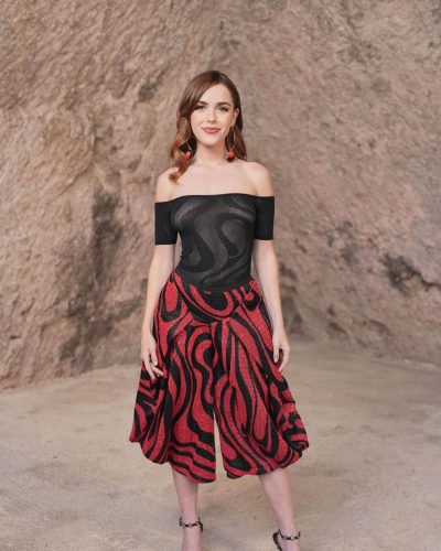 Kiernan Shipka At Emilio Pucci Spring 2026