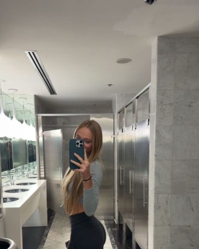 Kyla Dodds, Stunning Brown Dress At Instagram Shoot 2023 21