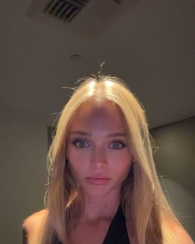 Kyla Dodds, Stunning Brown Dress At Instagram Shoot 2023 23