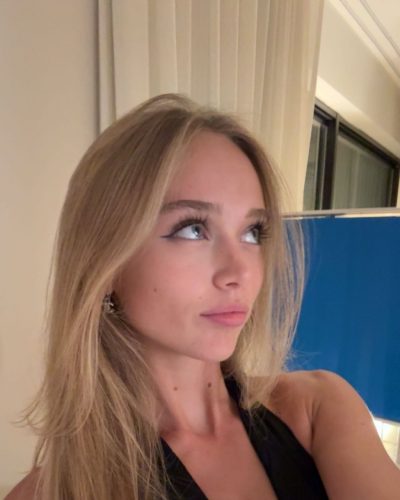 Kyla Dodds, Stunning Brown Dress At Instagram Shoot 2023 26