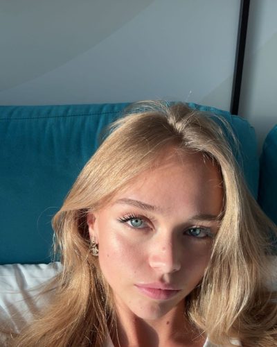 Kyla Dodds, Stunning Brown Dress At Instagram Shoot 2023 5