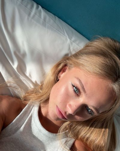 Kyla Dodds, Stunning Brown Dress At Instagram Shoot 2023 8