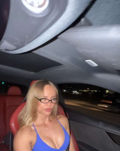 Kyla Dodds: showcases stylish look