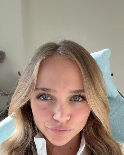 Kyla Dodds: turns heads in stylish look