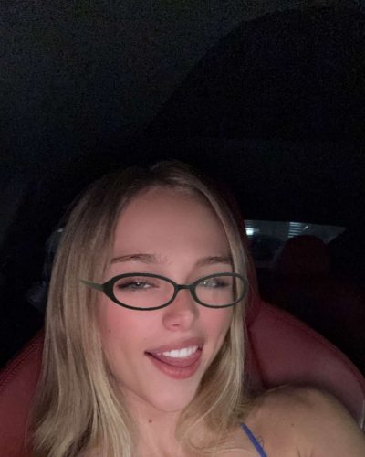 Kyla Dodds: turns heads in stylish look