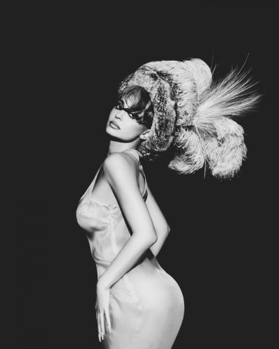 Kylie Jenner styled in yellow jacket with playful sophistication